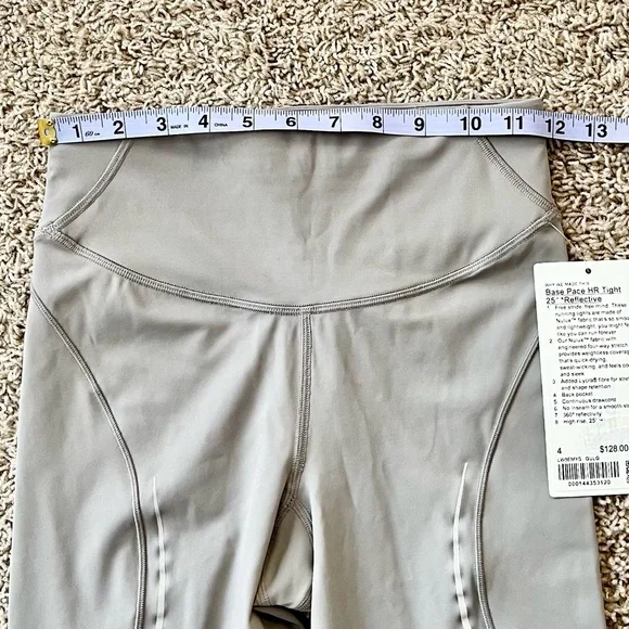 Lululemon Base Pace High Rise Reflective Tight - Picture 9 of 9